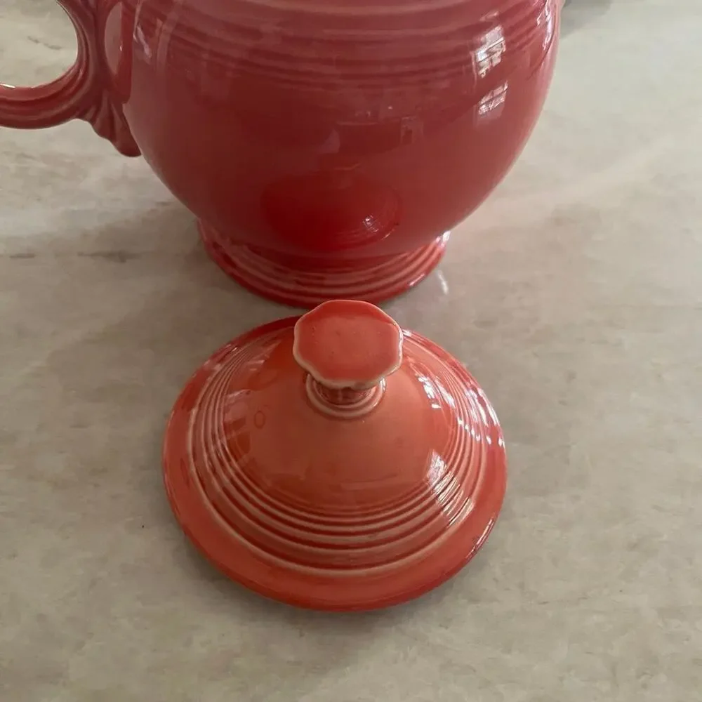Fiesta Teapot persimmon